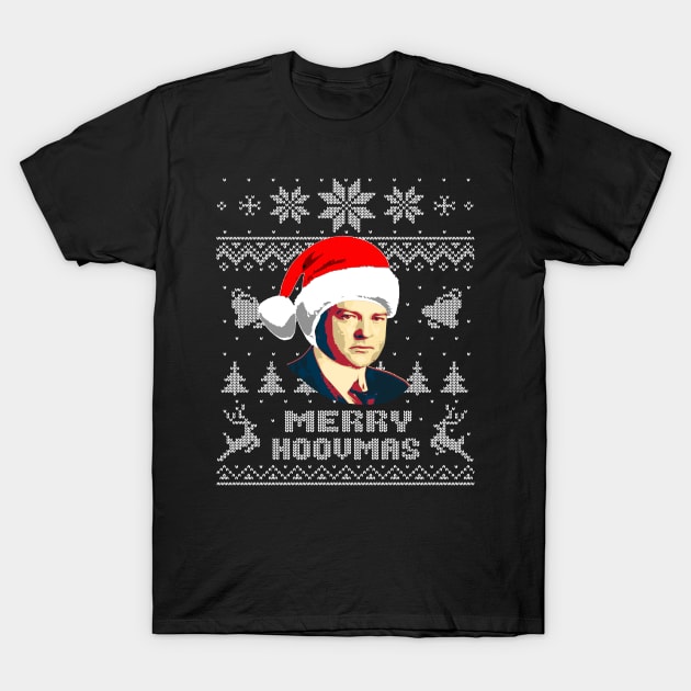 Herbert Hoover Funny Christmas T-Shirt by Nerd_art